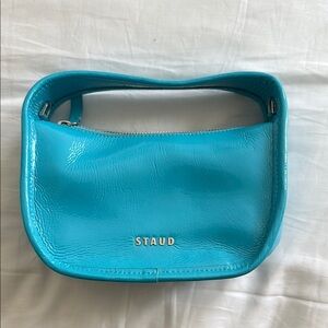 STAUD Blue Mini Bag